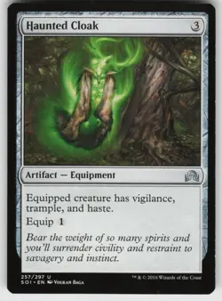 Haunted Cloak U Shadows over Innistrad 257 MTG - Image 1