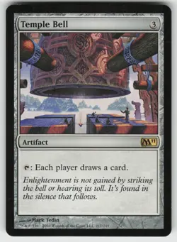 Temple Bell R Magic 2011 (M11) 217 MTG - Image 1
