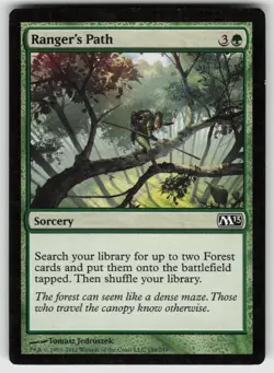 Ranger's Path C Magic 2013 (M13) 186 MTG - Image 1