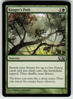 Ranger's Path C Magic 2013 (M13) 186 MTG - Image 1