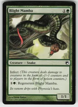 Blight Mamba C Scars of Mirrodin 112 MTG - Image 1