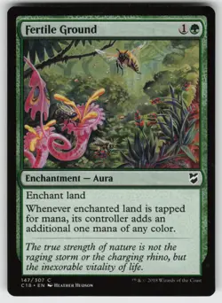 Fertile Ground C Commander 2018 147 MTG - Image 1