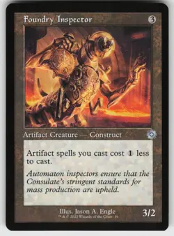 Foundry Inspector U The Brothers' War: Retro Frame Artifacts 16 MTG - Image 1