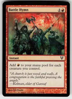Battle Hymn C Avacyn Restored 128 MTG - Image 1