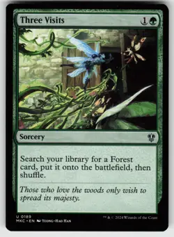 Three Visits U Commander: Murders at Karlov Manor 189 MTG - Image 1