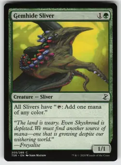 Gemhide Sliver C Time Spiral: Remastered 205 MTG - Image 1