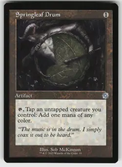 Springleaf Drum U The Brothers' War: Retro Frame Artifacts 55 MTG - Image 1