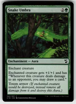 Snake Umbra C Commander 2018 162 MTG - Image 1