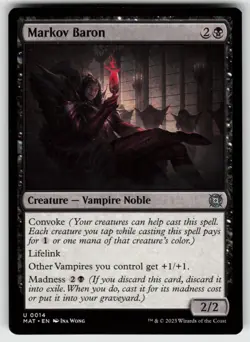 Markov Baron U March of the Machine: The Aftermath 14 MTG - Image 1