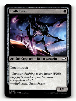 MTG - Hullcarver #105 - Edge of Eternities - Image 1