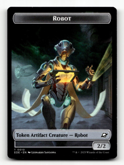 MTG - Robot Lander (0008) Double-Sided Token - Edge of Eternities - Image 1