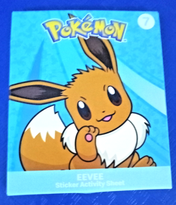 McDonald's Collectors Pokemon - Eevee (Activity and Additional Game Cards NEW) - Image 4