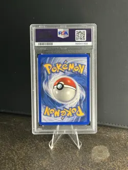 Pokemon Entei Reverse Holo #34 Movie promo PSA 7 NM - Image 2