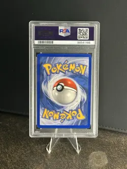 Pokemon Entei Reverse Holo #34 Movie promo PSA 7 NM - Image 2