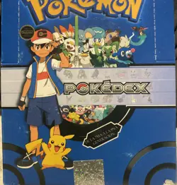 30 Packs New 2025 Peru Pokemon Blue Vol 3 Pokedex Sticker Booster Flash Editon - Image 3