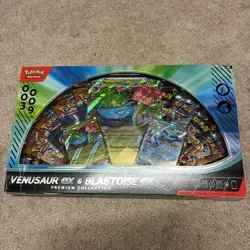 Pokemon Venusaur ex and Blastoise ex Premium Collection GameStop EX - Image 1