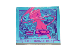 Pokemon Center Elite Trainer Box:SWSH Fusion Strike Factory Sealed, Top Mid Tear - Image 2