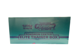 Pokemon Center Elite Trainer Box:SWSH Fusion Strike Factory Sealed, Top Mid Tear - Image 5