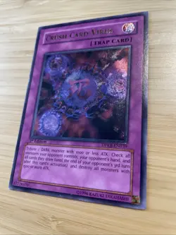 Yugioh - Crush Card Virus DPKB-EN039 Ultimate Rare 1st Edition NM VLP - Image 3