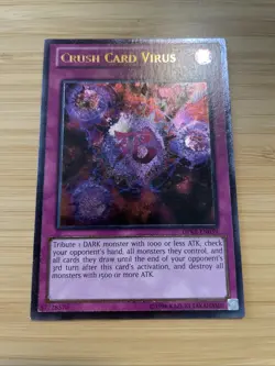 Yugioh Crush Card Virus DPKB-EN039 Ultimate Rare NM VLP - Image 1