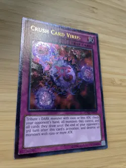 Yugioh Crush Card Virus DPKB-EN039 Ultimate Rare NM VLP - Image 2