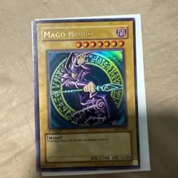 YuGiOh Mago Negro Dark Magician #DIY-P006 Portuguese 1st Edition Ultra Rare NM - Image 1
