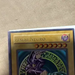 YuGiOh Mago Negro Dark Magician #DIY-P006 Portuguese 1st Edition Ultra Rare NM - Image 2