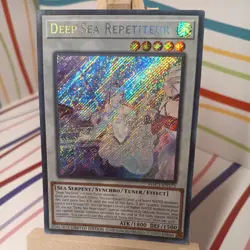 YUGIOH - DEEP SEA REPETITEUR - SECRET RARE - NM - HAC1 - LIMITED - Image 1