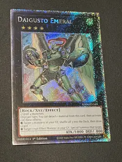 Yugioh! Daigusto Emeral - RA04-EN163 - Platinum Secret Rare - 1st Edition Near M - Image 1