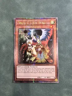 Yugioh: Droll & Lock Bird Quarter Century Secret Rare RA02-EN006 NM - Image 1