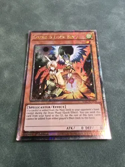 Yugioh: Droll & Lock Bird Quarter Century Secret Rare RA02-EN006 NM - Image 2