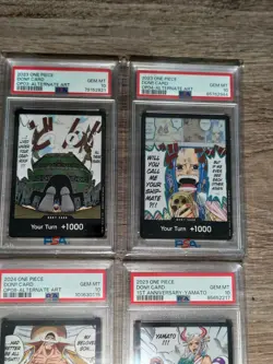 Lot 9x Don!! Card Alternate Art PSA 10 One Piece Luffy - Anniversary - Op01 - - Image 5