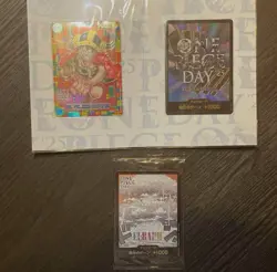 ONE PIECE Card Game 2025 ELBAPH Don!! + Luffy Promo Set One Piece Day '25 JAPAN - Image 1