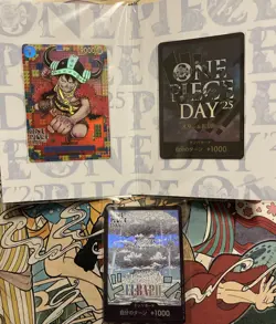 ONE PIECE Card Game 2025 ELBAPH Don!! + Luffy Promo Set One Piece Day '25 JAPAN - Image 1