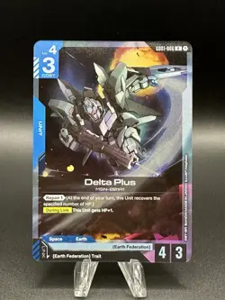 Delta Plus (GD01-006) (NM) - Gundam Card Game - Newtype Rising (ENG) - Image 1