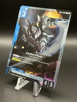 Delta Plus (GD01-006) (NM) - Gundam Card Game - Newtype Rising (ENG) - Image 3