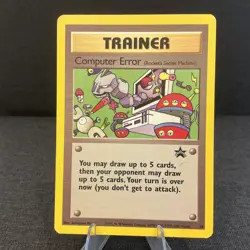 Computer Error WOTC Black Star Promo 16 Vintage Pokemon TCG Card - Image 1