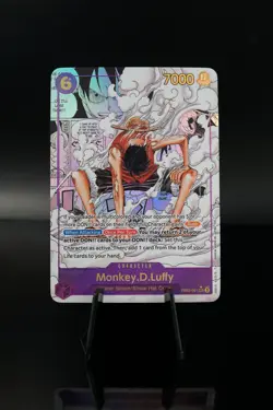 Monkey.D.Luffy EB02 Manga PROXY CARD- ENGLISH- High Quality Texture - Image 1