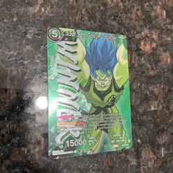SSB Son Goku Counter Tournament WINNER Promo Foil Dragon Ball Super Card Game NM - Image 3