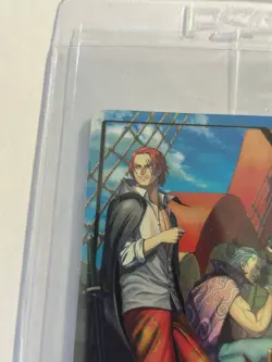 PSA One Piece Card Game SHANKS OP09-001 Holo Promo Card - STILL SEALED - Image 2