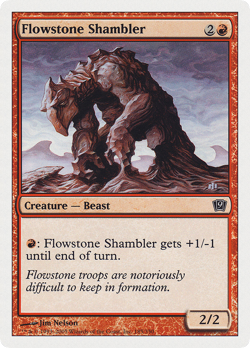 Flowstone Shambler #185 (MP) 9th Edition 9ED Magic MTG - Image 1