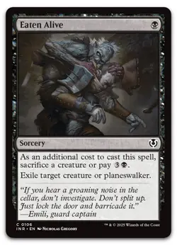 Eaten Alive #106 (NM) Innistrad Remastered INR Magic MTG - Image 1