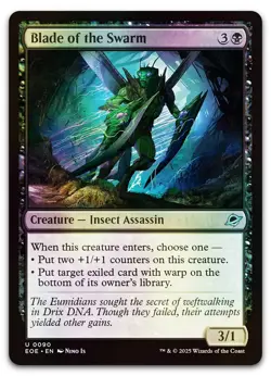 Blade of the Swarm #90 (Foil) (NM) Edge of Eternities EOE Magic MTG - Image 1