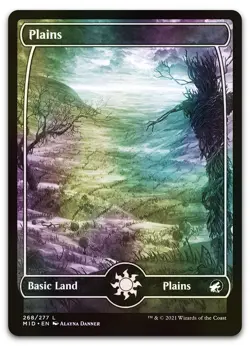 Plains (268) #268 (Foil) (NM) Midnight Hunt MID Magic MTG - Image 1