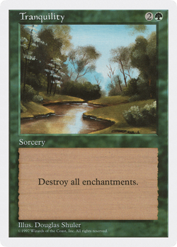 Tranquility (MP) Fifth Edition 5ED Magic MTG - Image 1