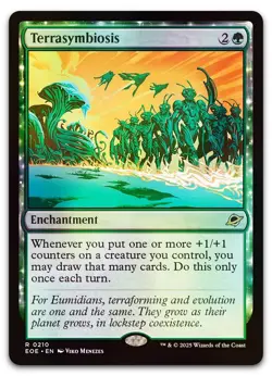 Terrasymbiosis #210 (Foil) (NM) Edge of Eternities EOE Magic MTG - Image 1