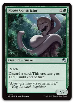 Noose Constrictor #210 (NM) Innistrad Remastered INR Magic MTG - Image 1