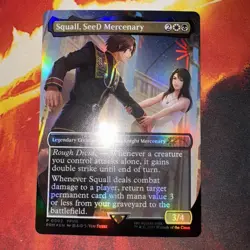 Squall Seed Mercenary Final Fantasy Promo Standard Showdown Mtg - Image 1