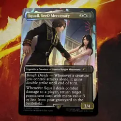 Squall Seed Mercenary Final Fantasy Promo Standard Showdown Mtg - Image 2