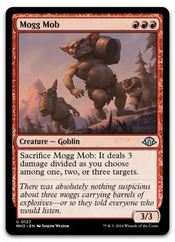Mogg Mob #127 (NM) Modern Horizons 3 MH3 Magic MTG - Image 1